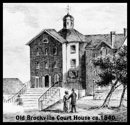 Old Brockville Court House ca1840